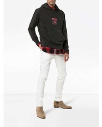 Мужской темно-серый худи с принтом от Ksubi