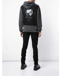 Мужской темно-серый худи с принтом от RtA