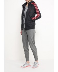 Женский темно-серый худи от adidas Performance