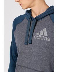 Мужской темно-серый худи от adidas Performance