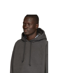 Мужской темно-серый худи от Noon Goons