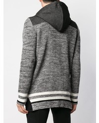 Мужской темно-серый худи от Diesel Black Gold