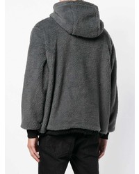 Мужской темно-серый худи от Gcds