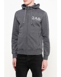 Мужской темно-серый худи от Gas