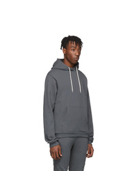Мужской темно-серый худи от John Elliott