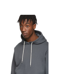 Мужской темно-серый худи от John Elliott
