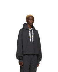 Мужской темно-серый худи от Reebok By Pyer Moss