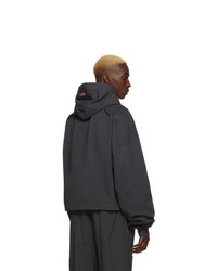 Мужской темно-серый худи от Reebok By Pyer Moss