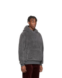 Мужской темно-серый худи от Noah NYC