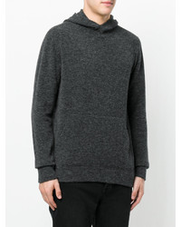 Мужской темно-серый худи от Nuur