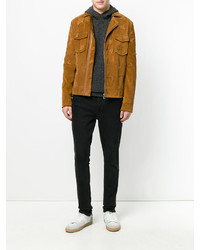 Мужской темно-серый худи от Nuur