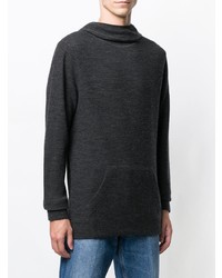 Мужской темно-серый худи от Dondup