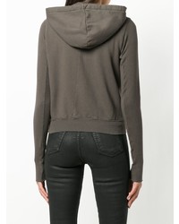 Женский темно-серый худи от Rick Owens DRKSHDW