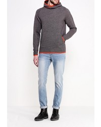 Мужской темно-серый худи от Jack &amp; Jones