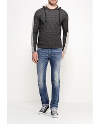 Мужской темно-серый худи от Jack &amp; Jones