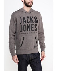 Мужской темно-серый худи от Jack &amp; Jones