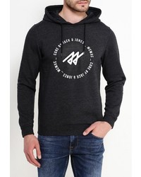Мужской темно-серый худи от Jack &amp; Jones