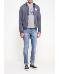 Мужской темно-серый худи от Le Coq Sportif