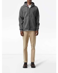 Мужской темно-серый худи от Burberry