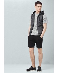 Мужской темно-серый худи от Mango Man