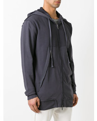 Мужской темно-серый худи от Damir Doma