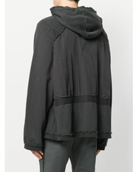 Мужской темно-серый худи от Haider Ackermann