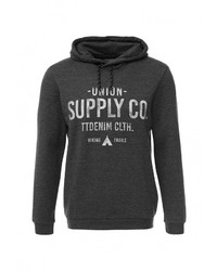 Мужской темно-серый худи от Tom Tailor Denim