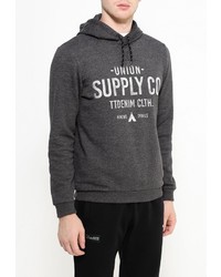 Мужской темно-серый худи от Tom Tailor Denim