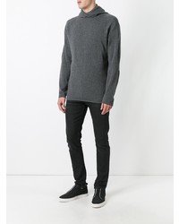 Мужской темно-серый худи от Calvin Klein