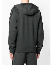 Мужской темно-серый худи от Emporio Armani