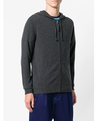 Мужской темно-серый худи от Laneus