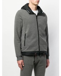 Мужской темно-серый худи от Low Brand