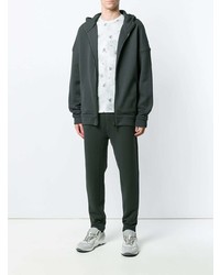 Мужской темно-серый худи от Jil Sander