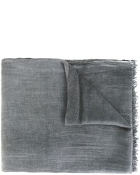 Женский темно-серый шарф от Eleventy