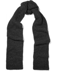 Женский темно-серый шарф от Etoile Isabel Marant