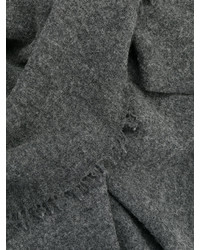 Женский темно-серый шарф от Faliero Sarti