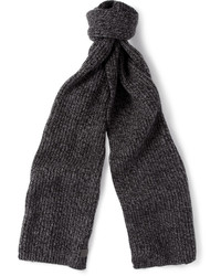 Мужской темно-серый шарф от Gucci