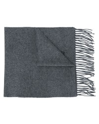 Мужской темно-серый шарф от Moschino