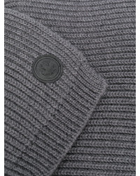 Мужской темно-серый шарф от DSQUARED2