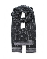 Мужской темно-серый шарф от Trussardi Jeans