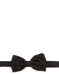 Темно-серый шелковый галстук-бабочка