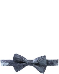 Мужской темно-серый шелковый галстук-бабочка от Valentino