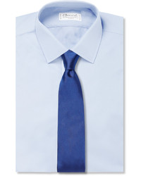 Мужской темно-серый шелковый галстук от Hugo Boss