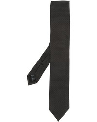 Мужской темно-серый шелковый галстук от Dolce & Gabbana