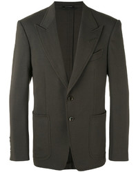 Мужской темно-серый шелковый пиджак от Tom Ford