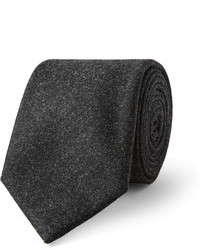 Мужской темно-серый шерстяной галстук от Hackett