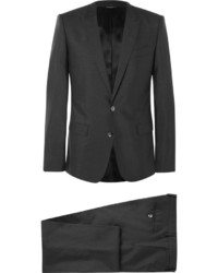 Темно-серый шерстяной костюм-тройка от Dolce & Gabbana