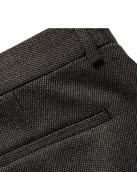 Темно-серый шерстяной костюм от Maison Margiela