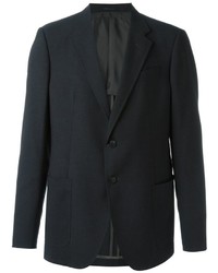 Мужской темно-серый шерстяной пиджак от Armani Collezioni