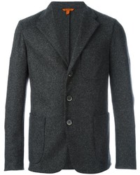 Мужской темно-серый шерстяной пиджак от Barena